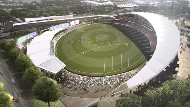 Richmond FC Tigers stadium plans at Punt Road Daily Telegraph