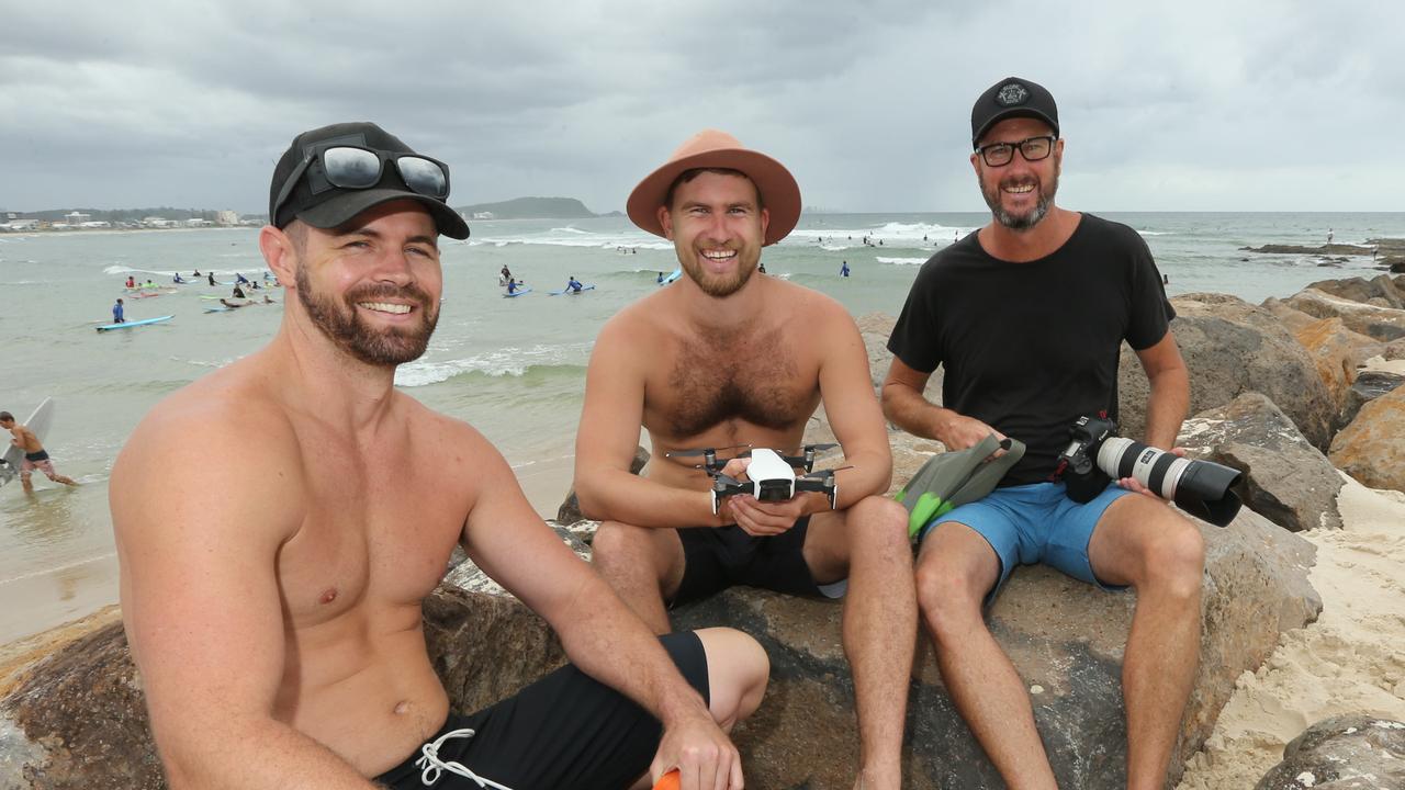 Gold Coast surf photographer Jake Brereton and mates bringing the beach