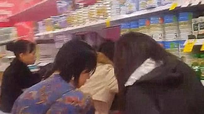 Baby formula shortage Coles shoppers filmed packing baskets