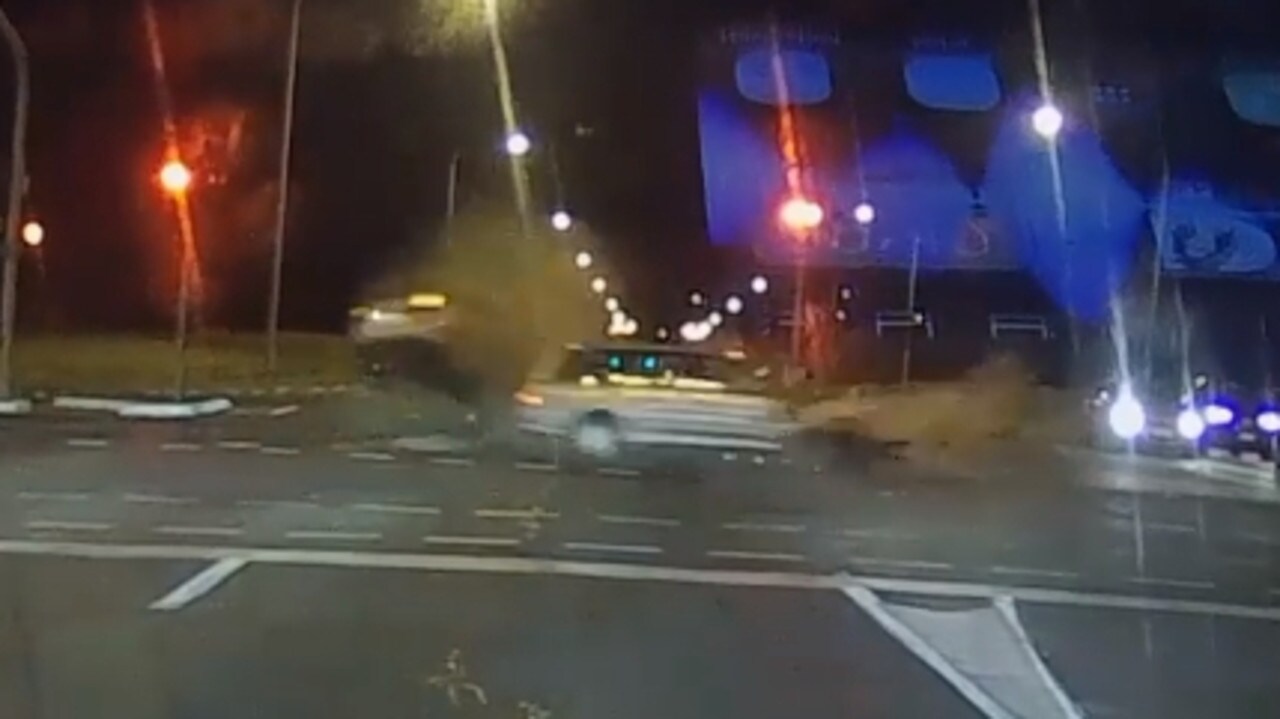 Modbury North crash Dashcam footage of horror McIntyre Rd car accident