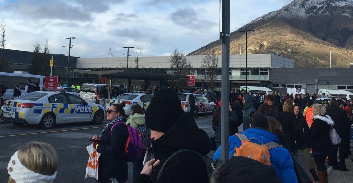 Queenstown Airport partially evacuated after bomb scare on Qantas plane