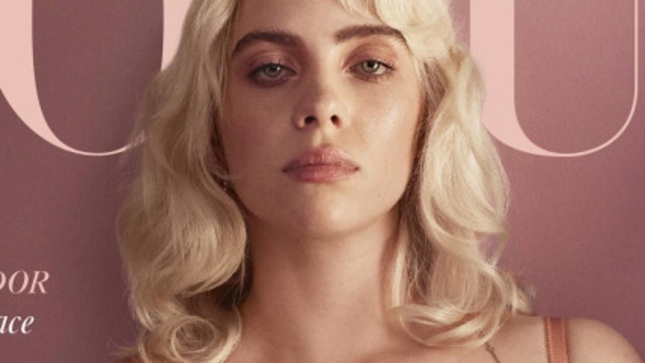 Billie Eilish wears lingerie on cover of British Vogue Photos