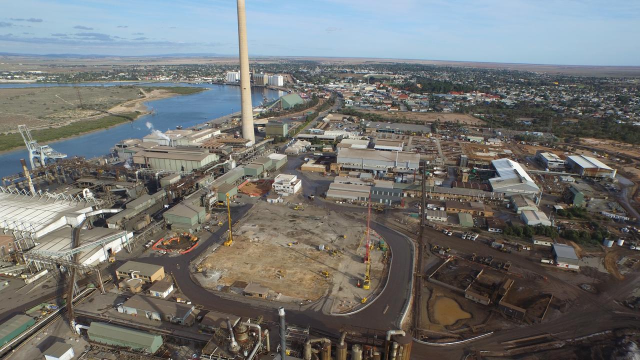 Smelter city of Port Pirie has its lead in the air