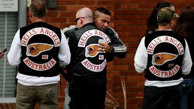The Comancheros motorcycle gang are rolling west into Victoria Herald Sun
