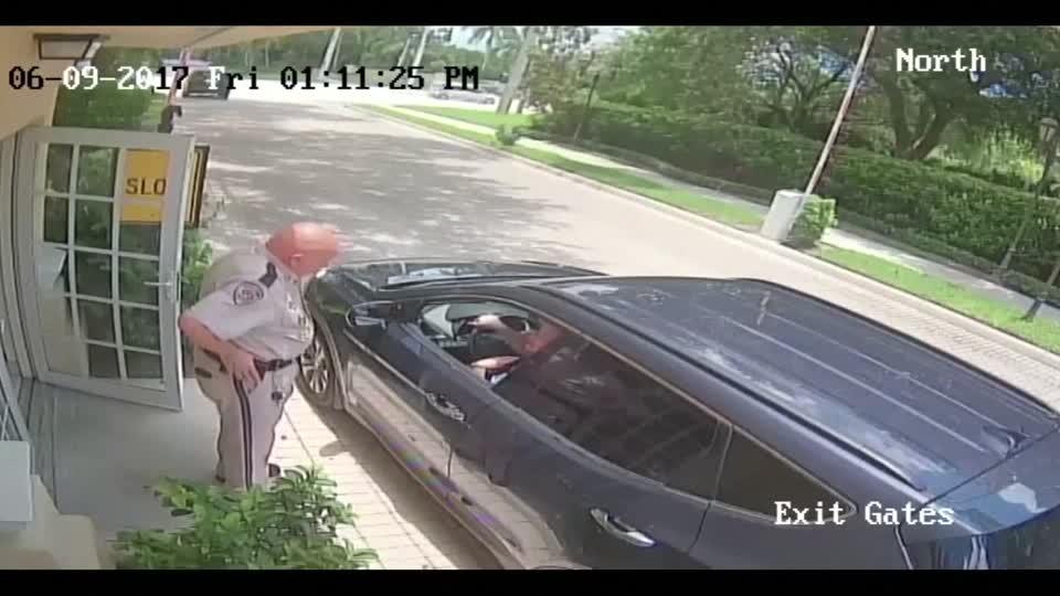 Venus Williams car crash Surveillance footage clears tennis star