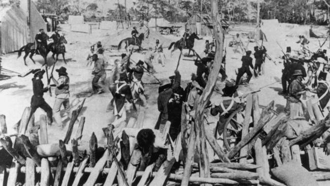 Massacre of Ballarat miners at the Eureka stockade shocked Brisbane