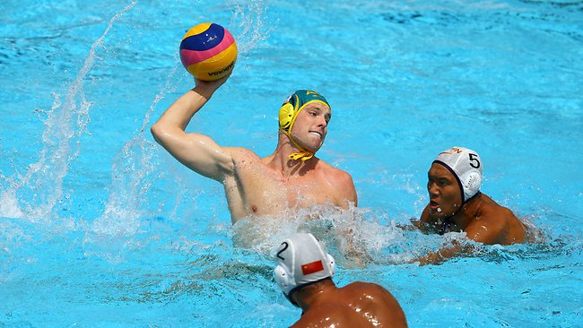 Australian men's water polo team beat China at FINA world championships