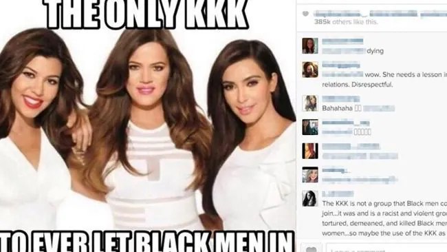 Khloe Kardashian’s KKK post sparks outrage on social media The Mercury