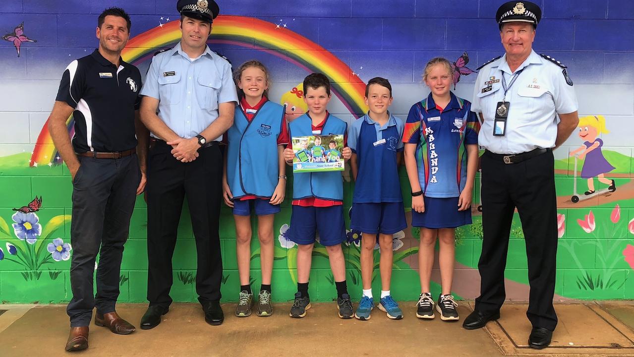 Malanda school Senior Constable Phil Sly has been to Malanda