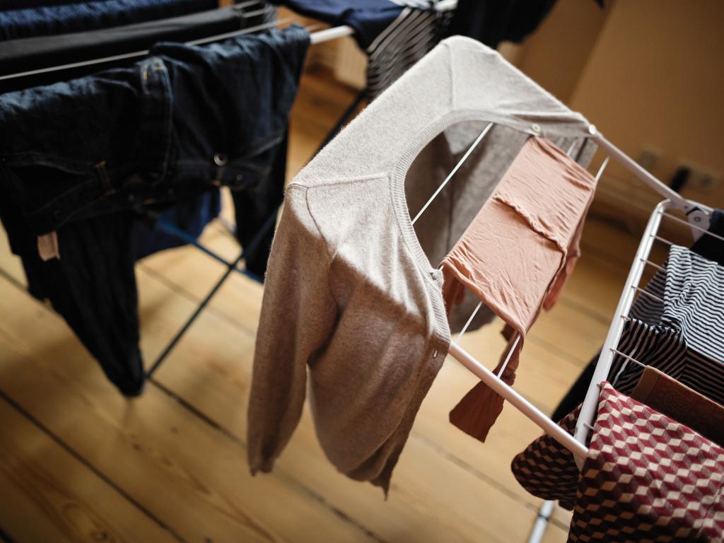 Drying clothes inside during wet weather could trigger mould outbreak
