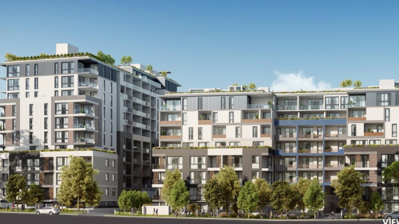 Castle Hill Showground development four residential
