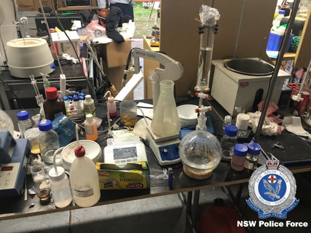 Ourimbah Large clandestine drug lab found, man charged News Local