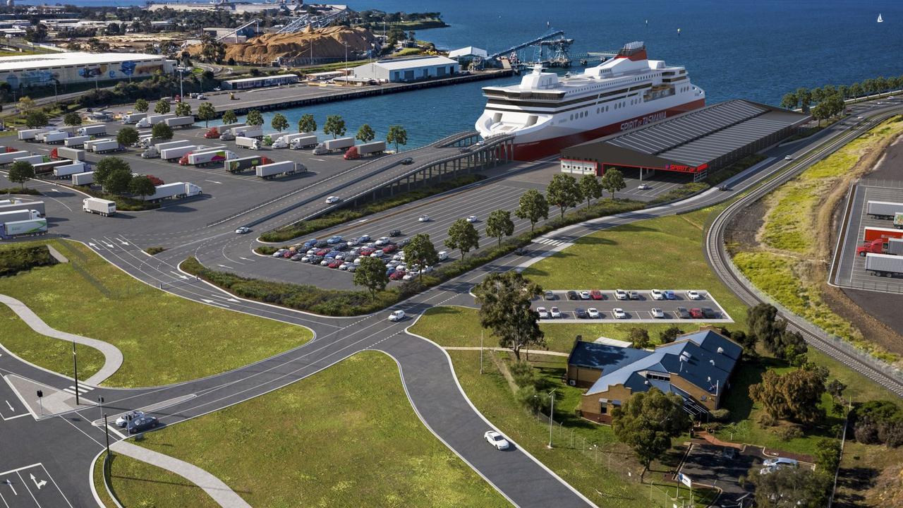 Spirit of Tasmania precinct at Geelong port gets planning approval