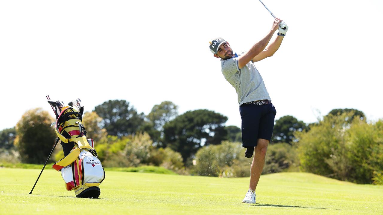 Australian Open 2018 disabled golfers onelegged golfer Juan Postigo will lead historic