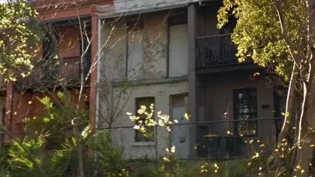 Real estate man claims squatters rights on an abandoned Redfern house