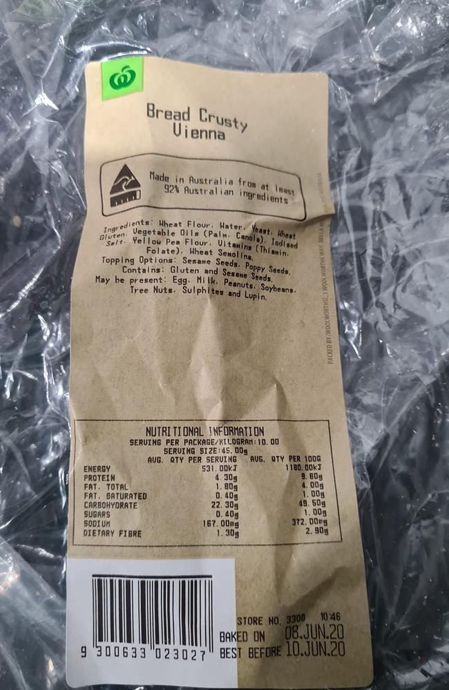 Diet Bread At Woolworths