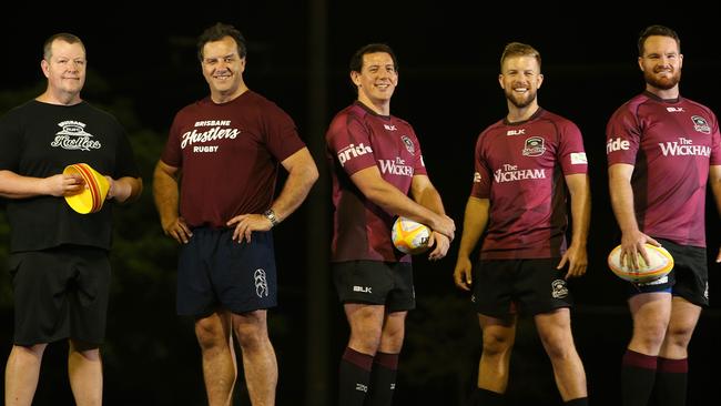 Former Wallaby, Brendan Cannon, is helping the Brisbane Hustler’s set
