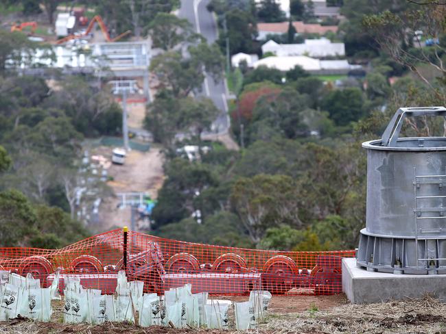 Arthurs Seat Skyrail work gathers pace Leader