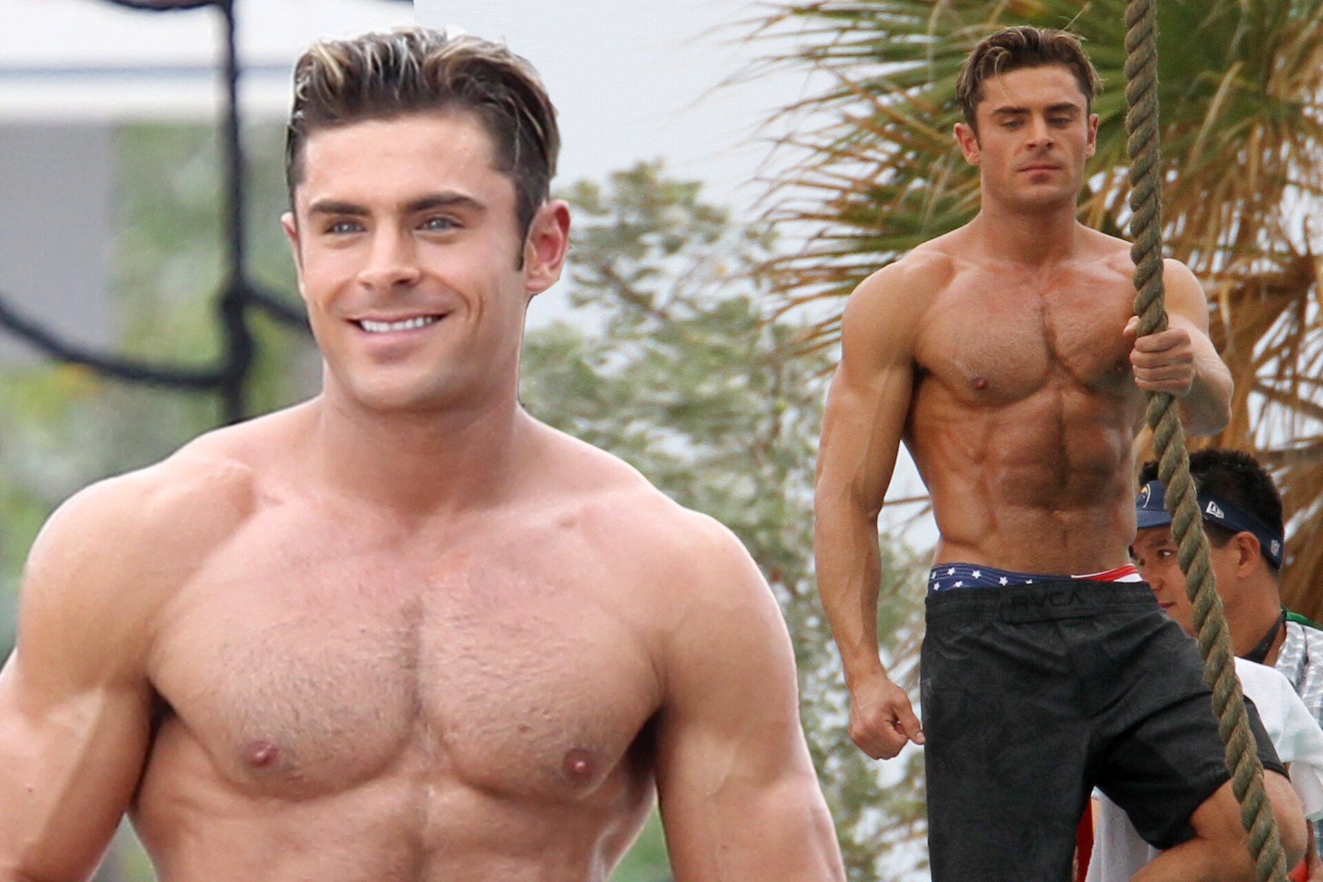Zac Efron Workout/Abs Zac Efron 'Baywatch' Workout Exercises, Eating..