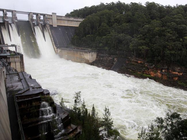 NSW weather Warragamba Dam to spill over Daily Telegraph