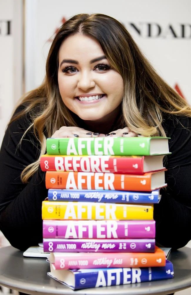 After book series Anna Todd, 27, unlikely