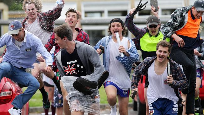 Caleb Bond Muck Up day bans suck some fun out of school finish