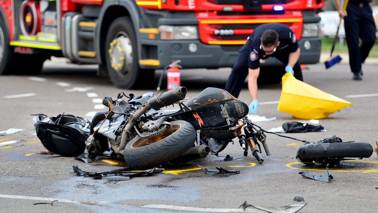 Motorcyclist dies after car crash with Townsville mayor Jenny Hill