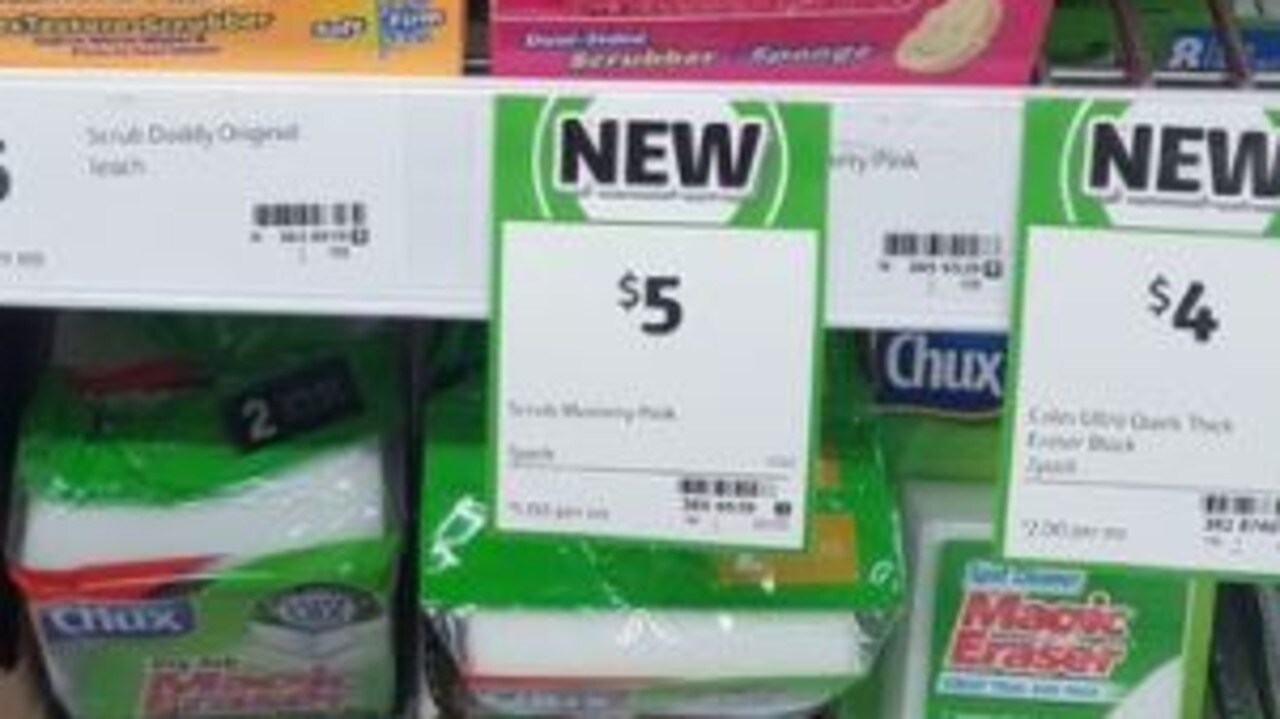 Coles 5 Scrub Daddy cleaning product sparks shopping frenzy
