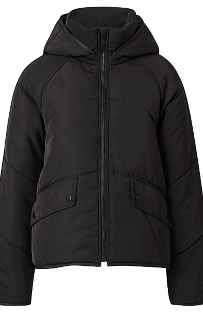Kmart 35 quilted nylon puffer jacket is perfect for cold winter weather