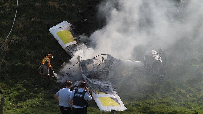 Pilot killed in fiery plane crash in Hallston, Gippsland