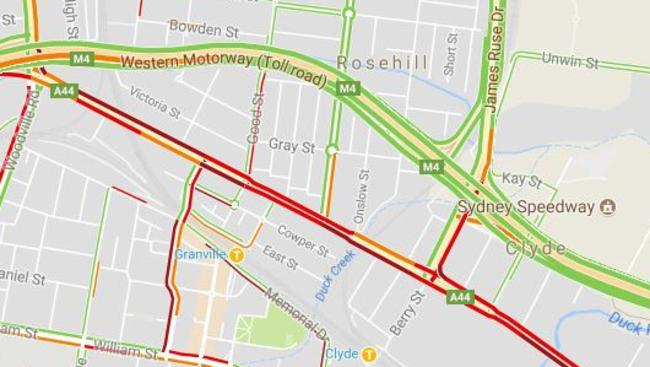 M4 toll Sydney Commuters shunning motorway for untolled roads NT News