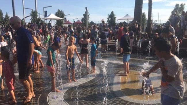 Health scare closes Perth’s Elizabeth Quay water park for a second time