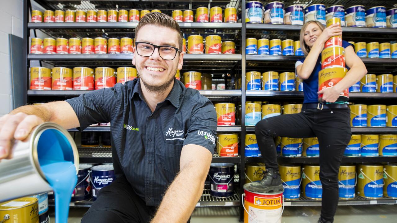 Haymes Paint Shop Hobart on coronavirus DIY paint sales boom Gold