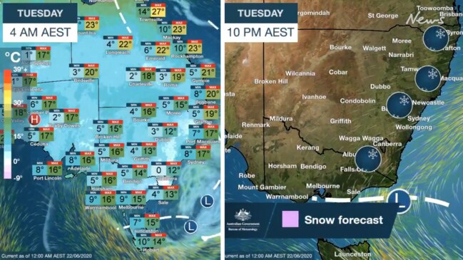 Queensland weather Parts of state to experience coldest day of the