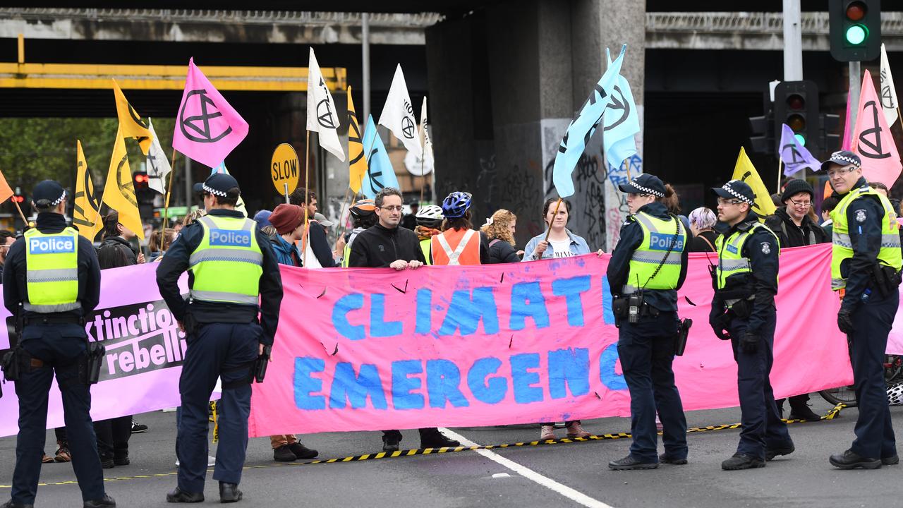 Extinction Rebellion climate protesters expected to create Melbourne