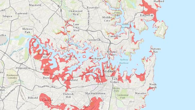 Tsunami evacuation maps for Sydney and NSW making waves on social media