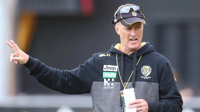 Kevin Bartlett says Richmond coach Damien Hardwick should