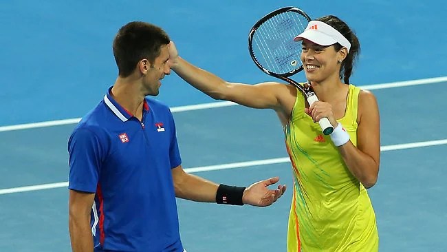Novak Djokovic and Ana Ivanovic hit it off since young