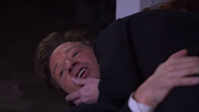 XFiles 2016 Scully and Mulder finally have sex in Jimmy Kimmel Live video