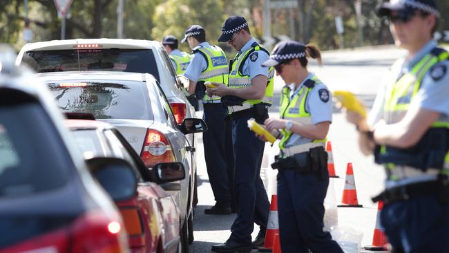 Police impound cars of thousands of Victorians hooning, drink driving