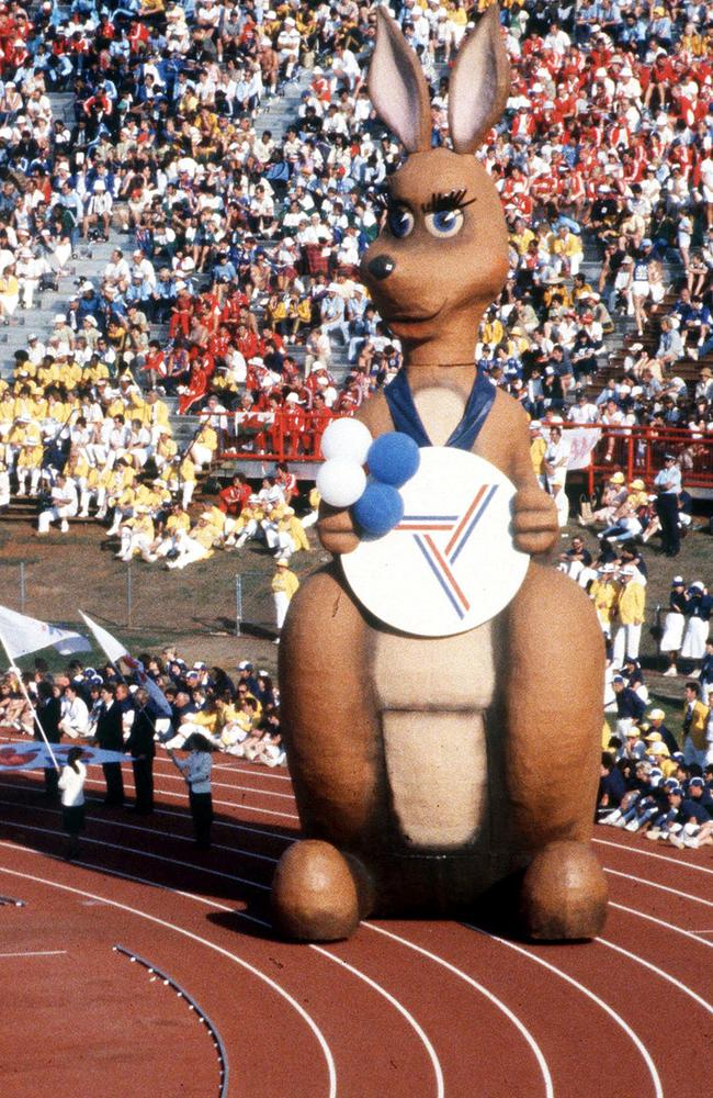 From Matilda the giant kangaroo to Whatizit, Games mascots haven’t
