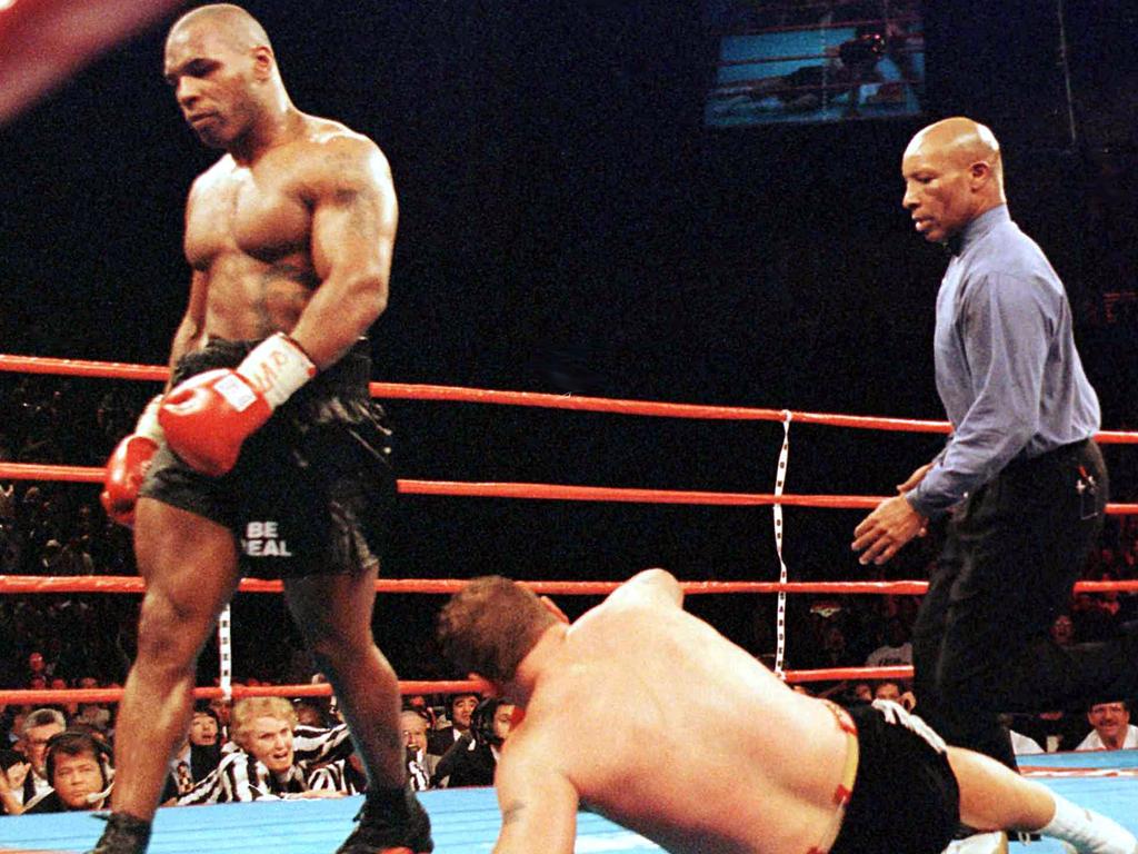 Mike Tyson How boxing legend went from blimp to beast at age 54 Fox