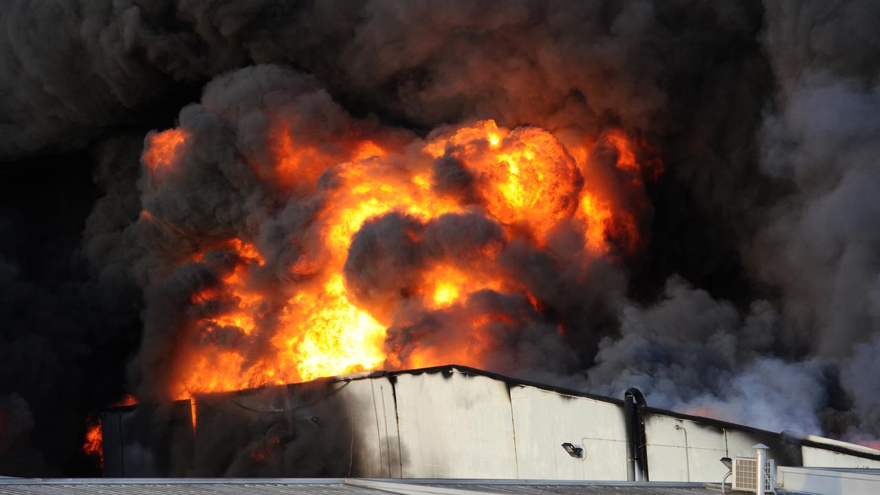 Factory on fire in Melbourne’s north