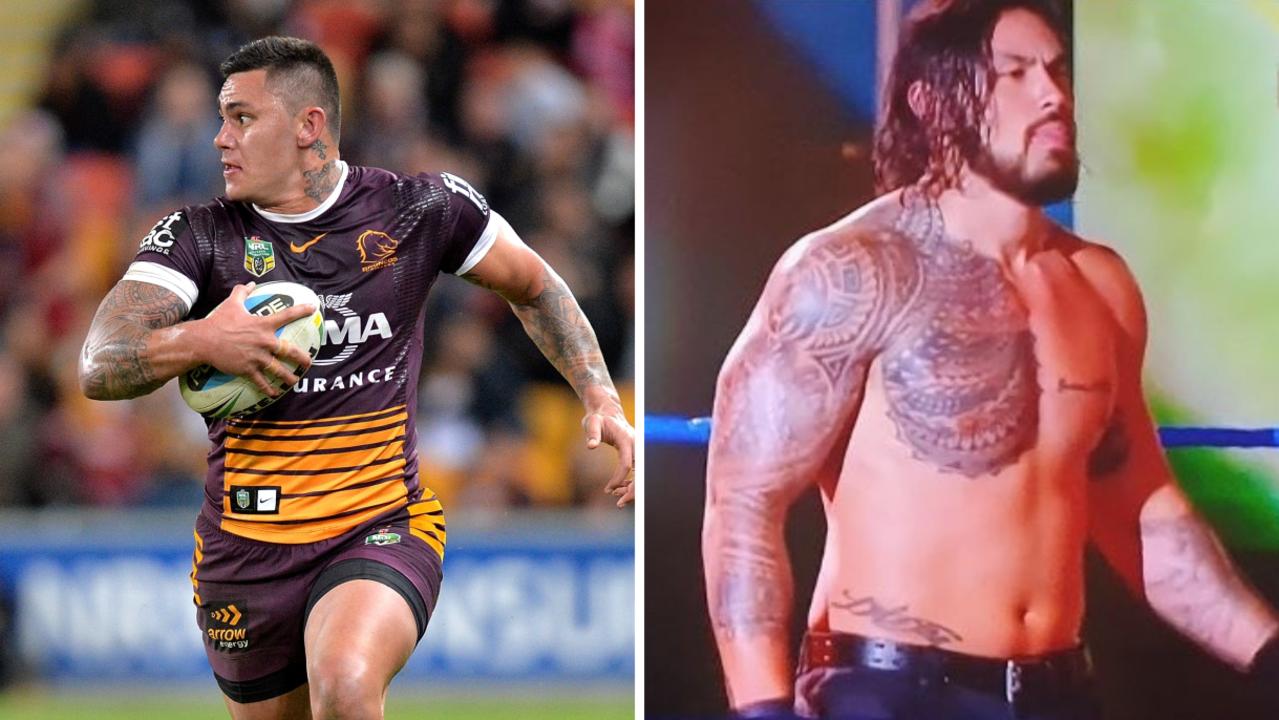 NRL 2020 Daniel Vidot, WWE Smackdown debut, Brisbane Broncos, rugby