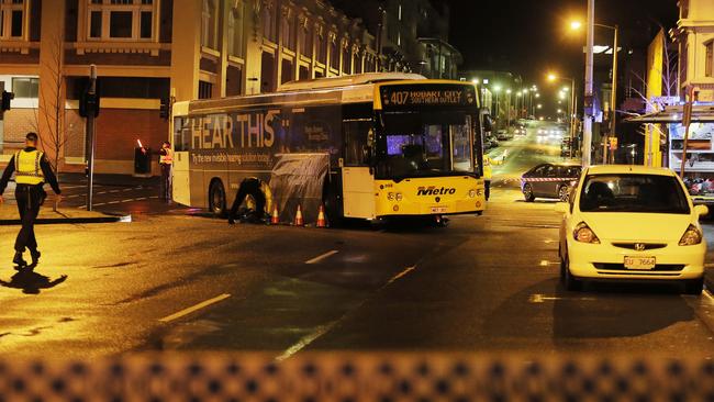 Metro bus driver Stephen Murray Hartstonge sentenced over Hobart death