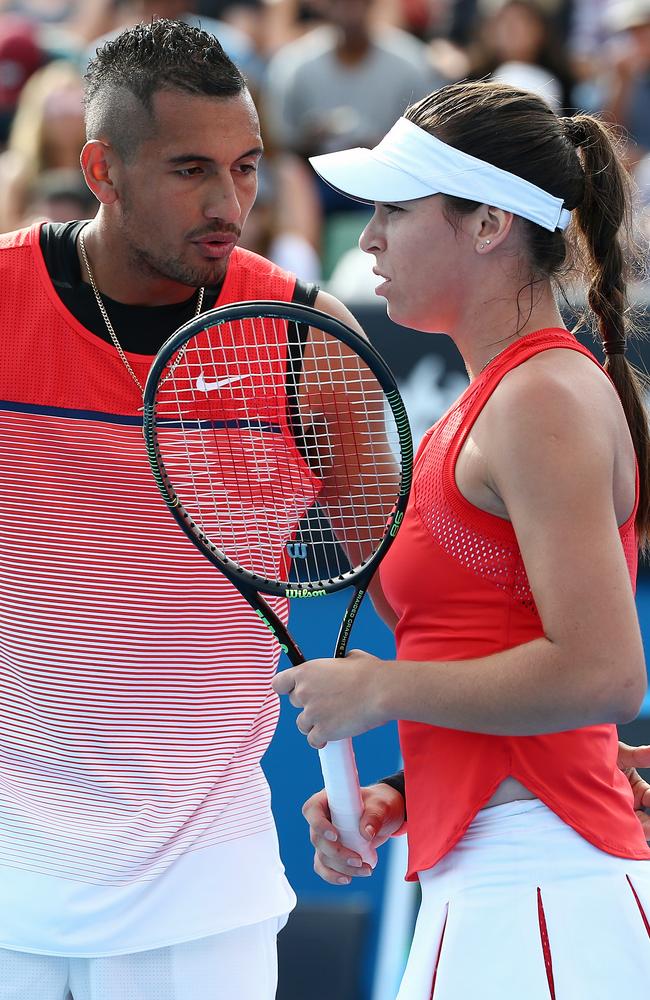 Nick Kyrgios’s girlfriend Ajla Tomljanovic returns to social media