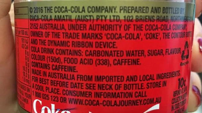 Did CocaCola actually put ginger in their new range of summer drink?