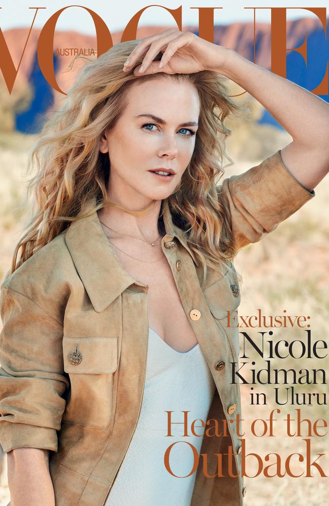 Nicole Kidman in Vogue Australia Her secret gift to
