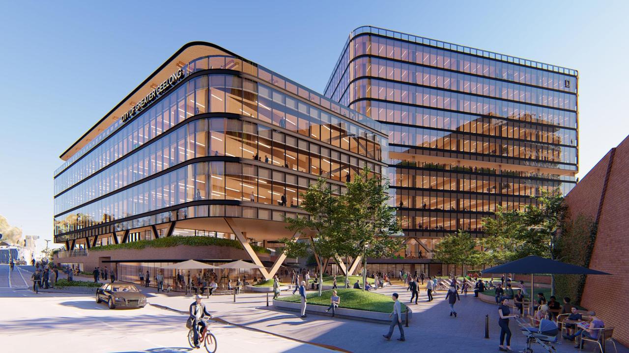 Geelong council headquarters plans unveiled for new 200m building