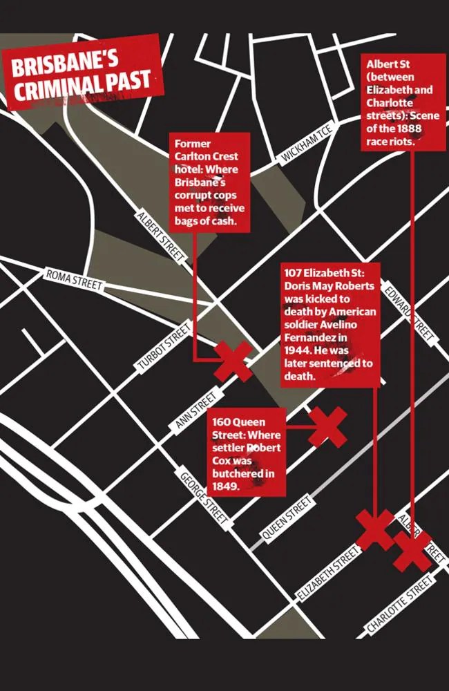 Underbelly Brisbane Tours of notorious scenes of crime from city’s past